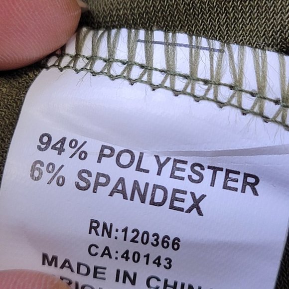 Olive Green Skirt Elastic Waist Flare Skirt Various Size - S/P, Size M - Picture 3 of 5